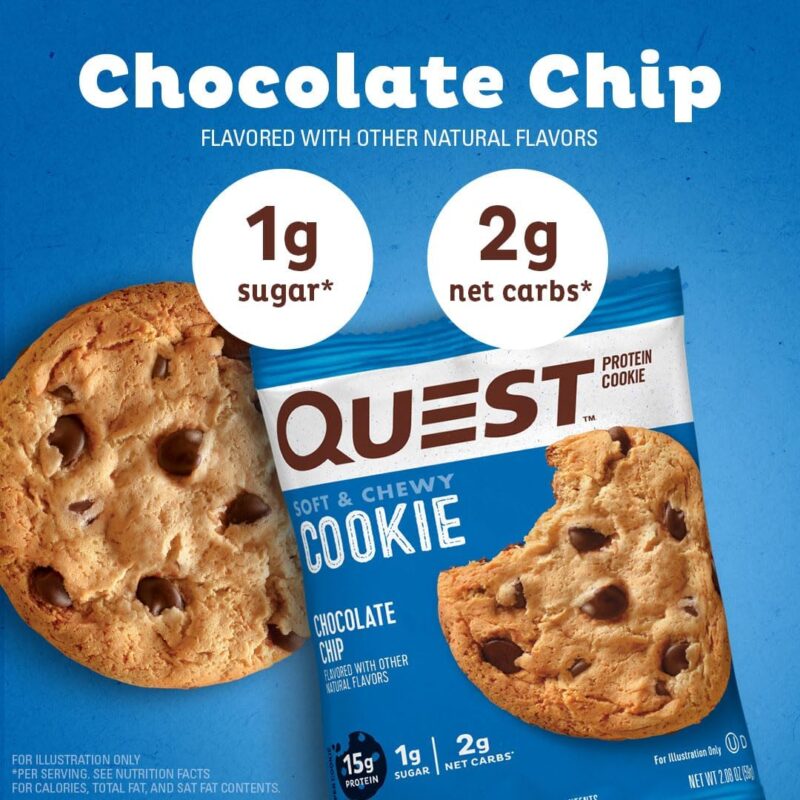 Quest Nutrition Chocolate Chip Protein Cookie